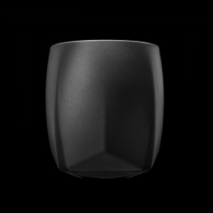 Norlan Rauk Heavy Whiskyglas Svart DOF, 35cl