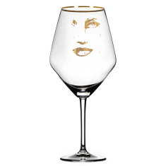 Piece of Me Gold Wine Glass, 75cl