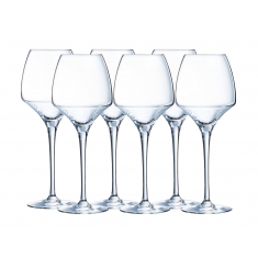 Open Up Vitvinsglas 40cl, 6-pack