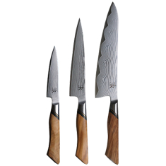 Ryda Knives (A-73) Slicing set Filékniv, Allkinv & Skalkniv