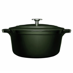 Stenfors Gjutjärnsgryta Rund 4,4L, Grön