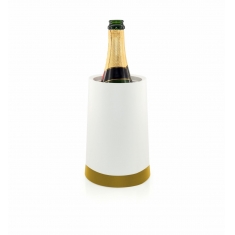 Vinkylare m Separat Gel Vit/Guld