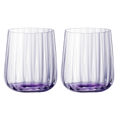 LifeStyle Tumblerglas Lilac 34cl, 2-pack