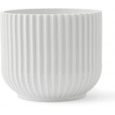 Lyngby Blomkruka Vit, H 13cm