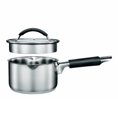 Stenfors Kastrull med lock 1,5 L matt