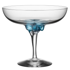 Sugar Dandy Champagnecoupe Blå, 32cl