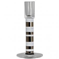 Versailles Ljusstake Silver, H 18cm