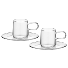 Viva Espressokopp & Fat 8cl, 2-pack