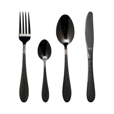 Frost Onyx bestick 16 delar svart