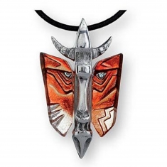 Mefisto Halsband, Röd