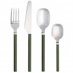 Confetti  Bestickset Olive, 16 delar