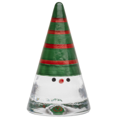 Noel Santa Green, 15 cm