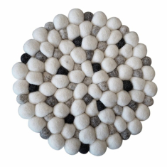 Hotspot-Tablet 21 cm weiß/grau/beige