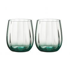 Søholm Sonja Water Glass Green 30cl, 2-pack