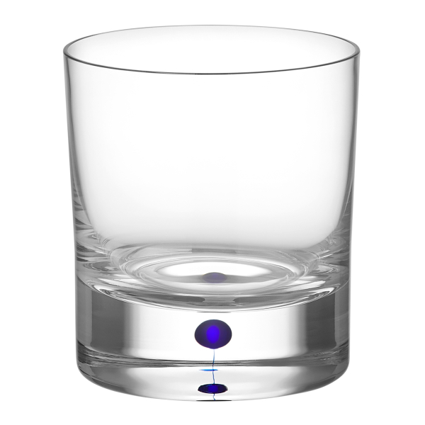 Intermezzo Blå Whiskyglas Old Fashioned, 25cl - Orrefors