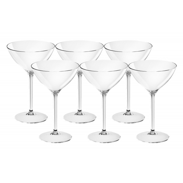 Plastglas Champagne Coupe 30cl, 6-pack - BOXinBAG