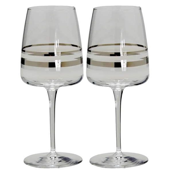 Versailles Vinglas Silver 38cl, 2-pack - Nybro