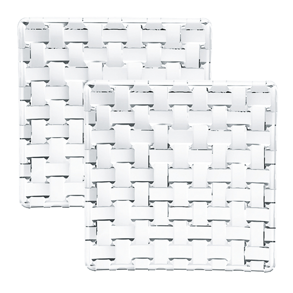 Bossa Nova Fyrkantig Tallrik 14cm, 2-pack - Nachtmann