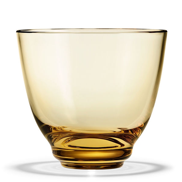Flow Vattenglas bärnsten 35 cl - Holmegaard