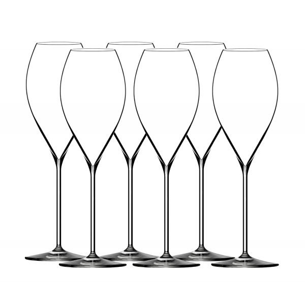 Initial Champagneflöjt 30cl, 6-pack - Lehmann