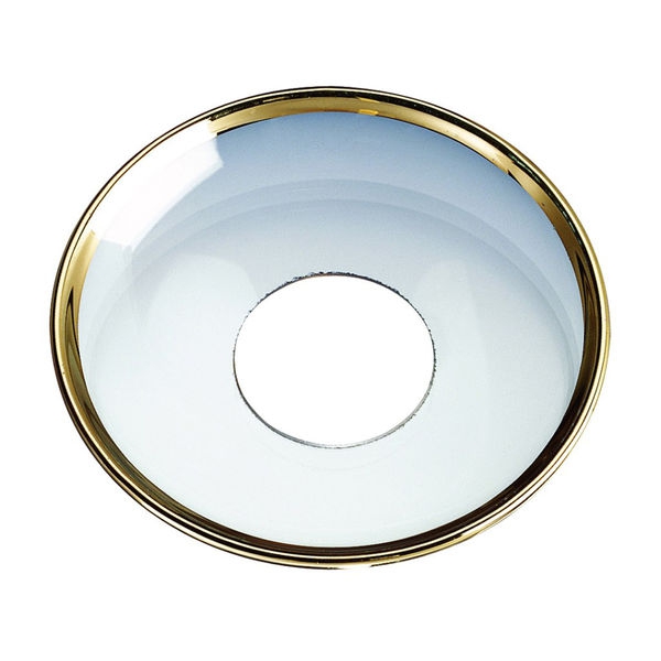 Ljusmanschett klar Guldkant 65mm, 6-pack - Nybro