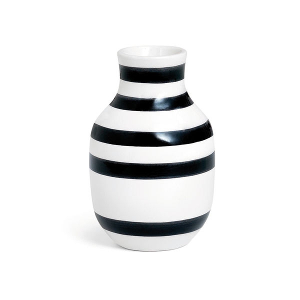 Omaggio Vas klein Svart, 12,5cm - Kähler