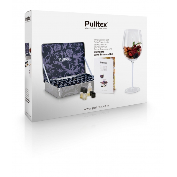 Doftset för röda och vita viner komplett 40-pack - Pulltex