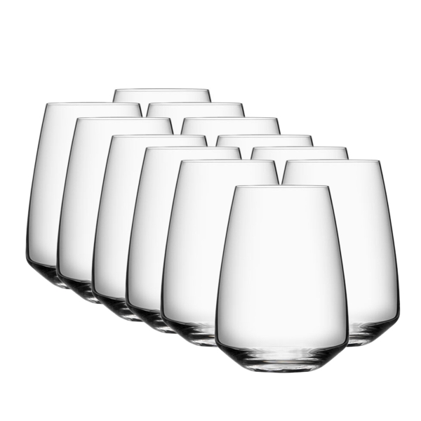 Pulse Vattenglas 35cl, 12-pack - Orrefors