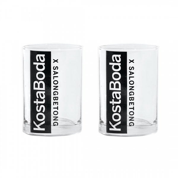 Salong Betong Shot 6cl, 2-pack - Kosta Boda