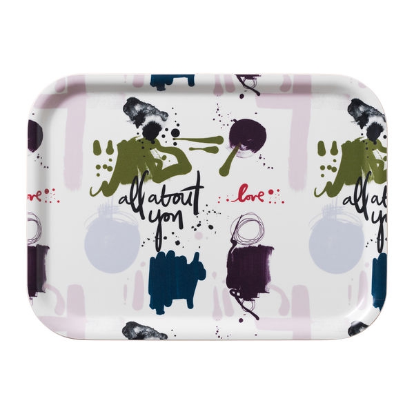 All About You Tray, 27cm - Kosta Boda