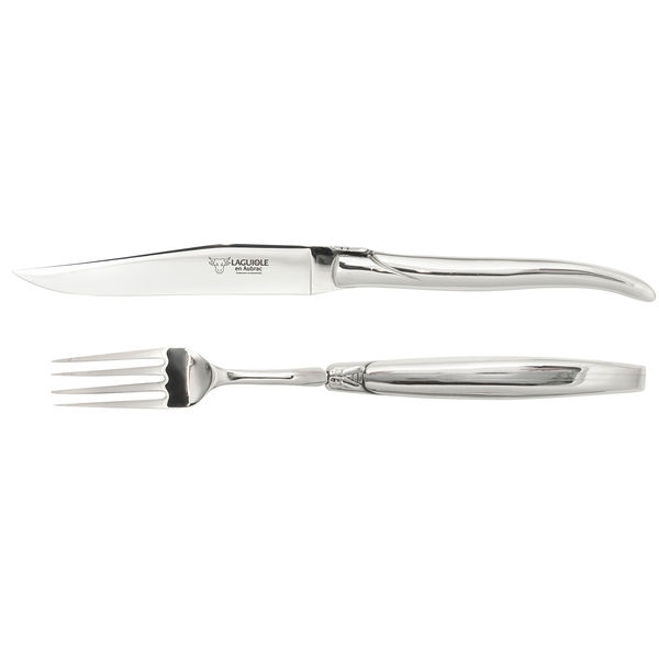 Bestickset 2 delar Rostfri, blank - Laguiole