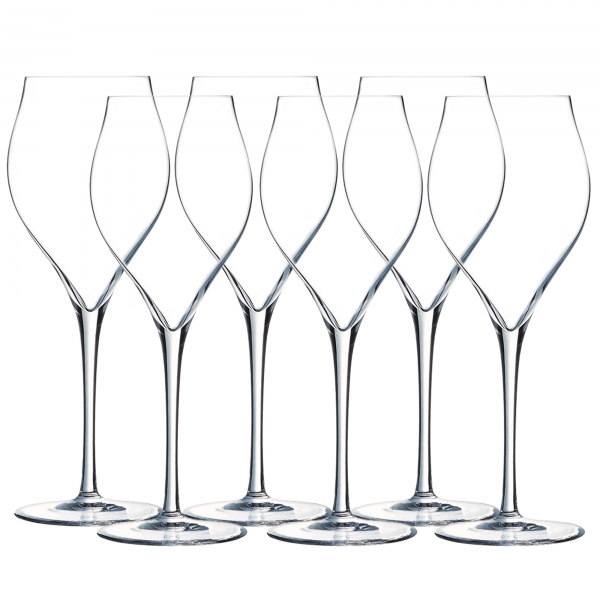 Exaltation Champagneglas 30cl, 6-pack - Chef & Sommelier