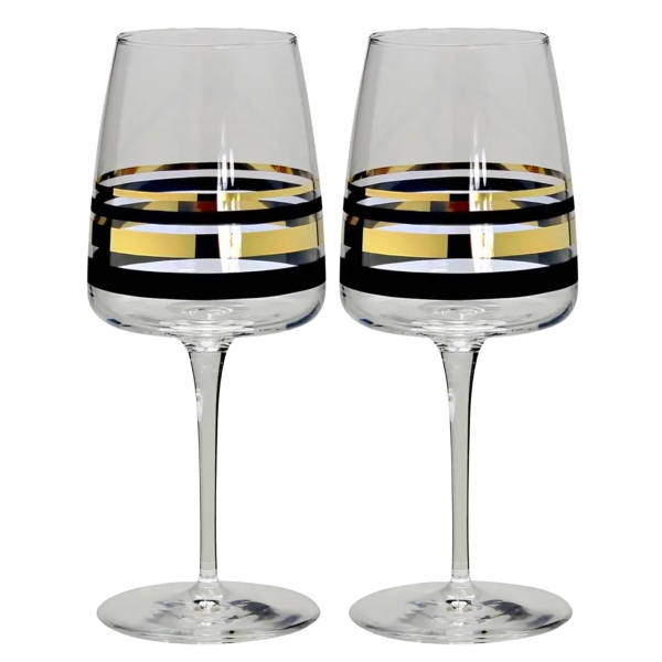 Versailles Vinglas Guld 38cl, 2-pack - Nybro