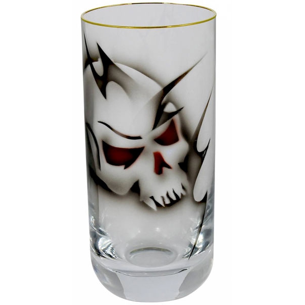 Drinkglas Dödskalle - Nybro