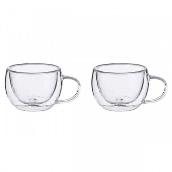 Lundi Espressokopp 10 cl 2-pack Klar - Modern House