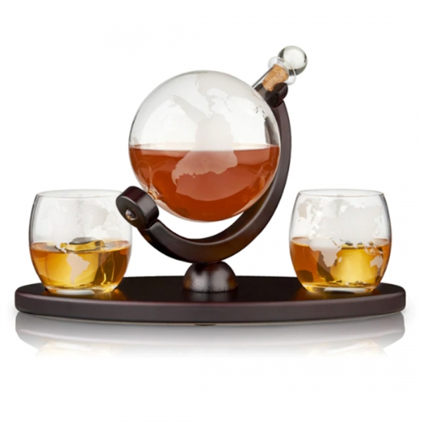 Globe Karaff & Whiskyglas - VISKI