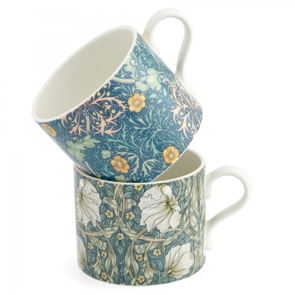Seaweed & Pimpernel Mugg 34cl, 2-pack - Morris & Co