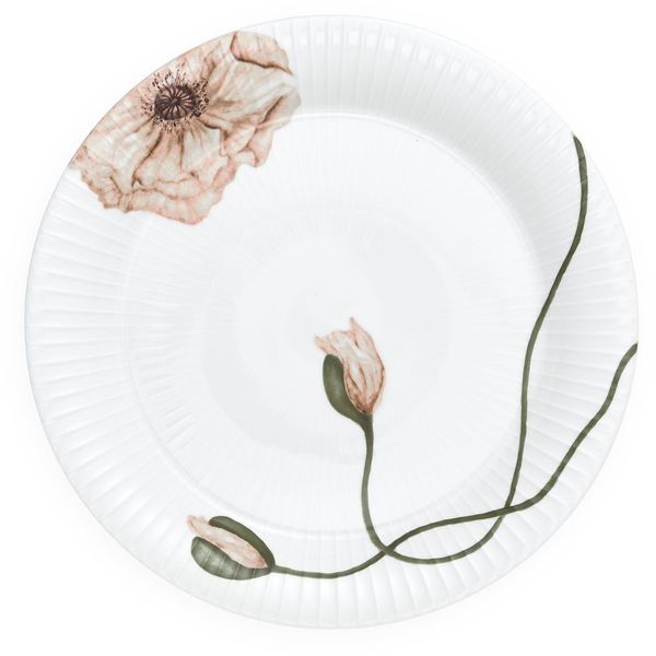 Hammershøi Poppy tallrik Ø27 cm vit - Kähler