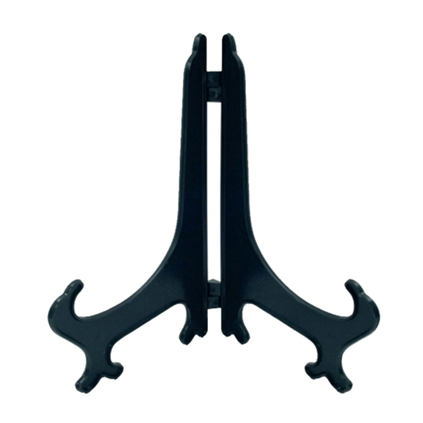 Tallriksställ 7.5cm Plast, Svart - Display