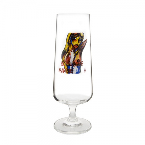 Bleeding Barbie Ölglas, 50 cl - Carolina Gynning