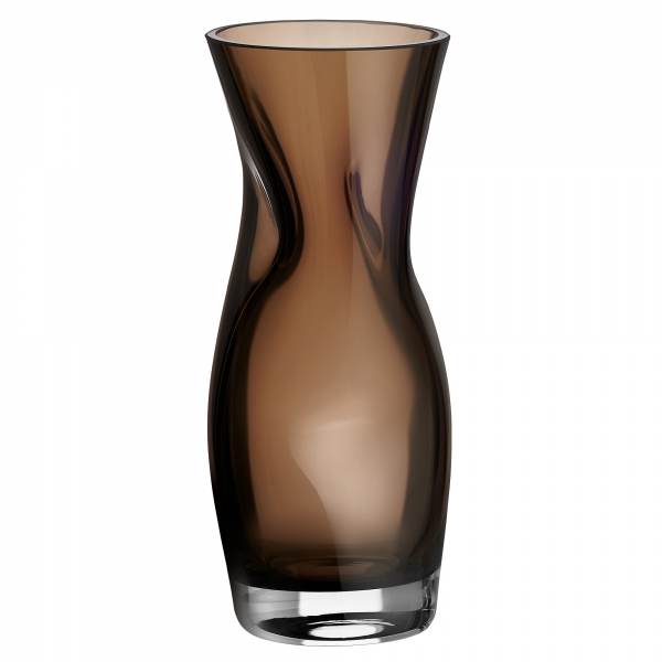 Squeeze Vas Rökbrun, 23cm - Orrefors