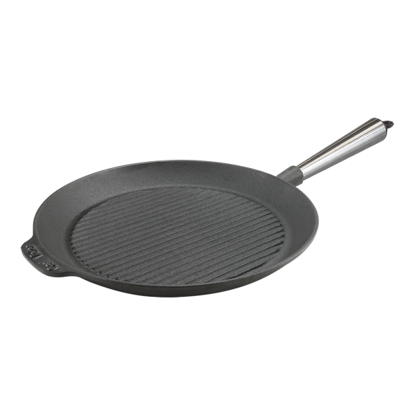 Grillpanna Gjutjärn Ø 28cm, Stål - Carl Victor