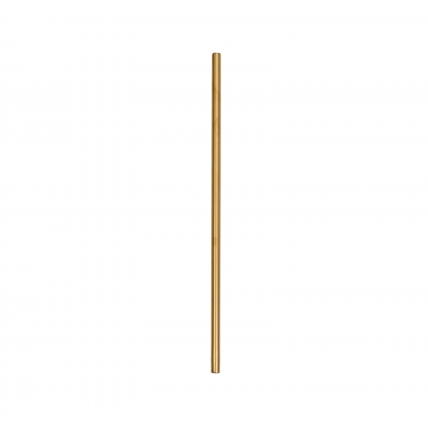 Steelpipe Rakt Sugrör Guld XL, 12-pack - Modern House