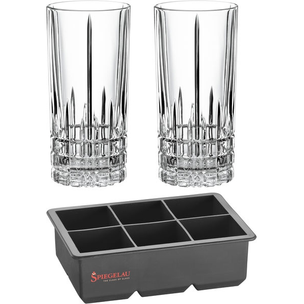 Perfect Highball 36cl & Ice Cube, 2-pack - Spiegelau