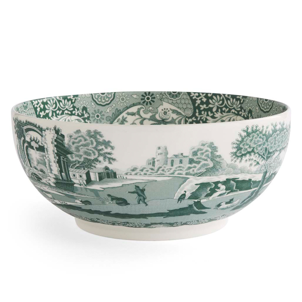 Heritage Green Italian Serveringsskål, Ø 27,5cm - Spode