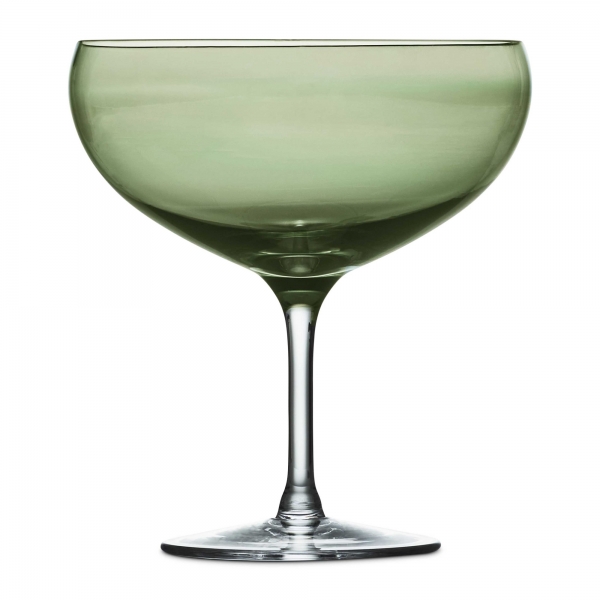 Happy Champagneglas Grön Coupé 28cl - Magnor