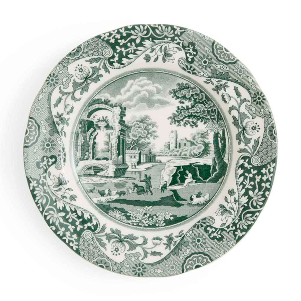 Heritage Green Italian Tallrik, Ø 20cm - Spode