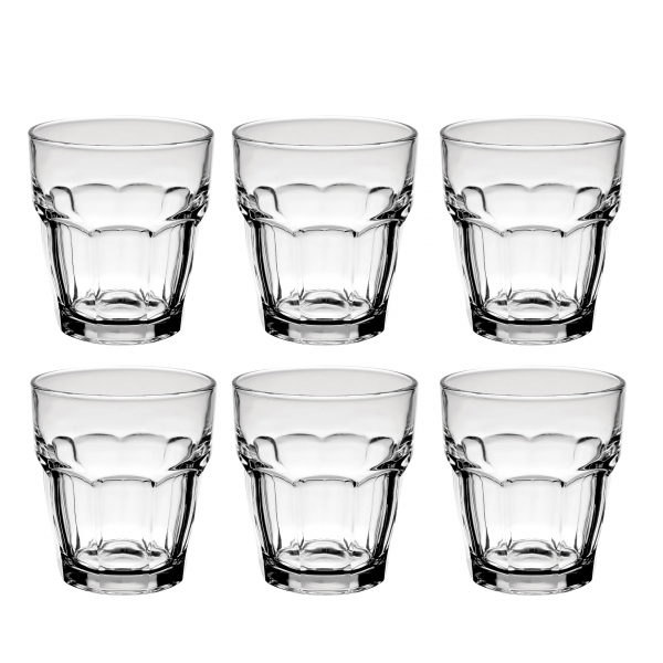 Snapsglas 7 cl Rock Bar 6-pack - Bormioli Rocco