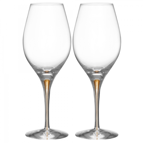 Intermezzo Gold Vinglas Balance 44cl, 2-pack - Orrefors