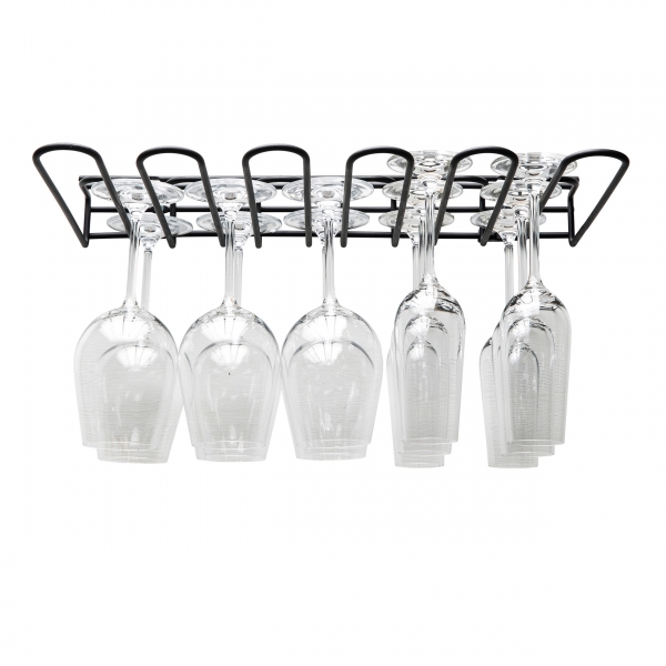 Glashängare 15 Glas, Svart - Hahn Kitchenware
